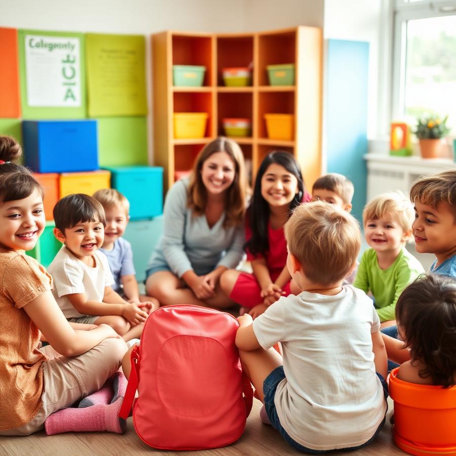 Speech session with a child